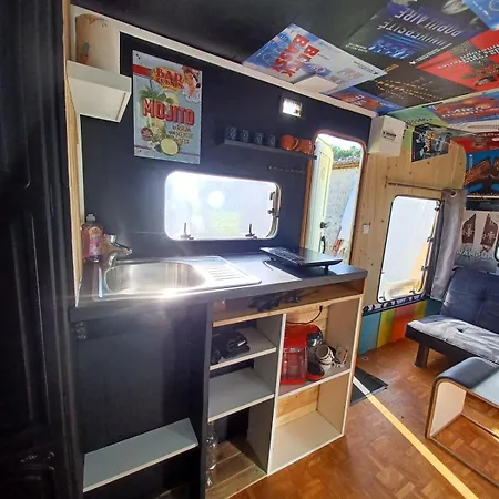 Caravane Look Dolce Climatisee 木屋 *